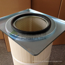 FORST Cartucho de filtro de flange quadrado de alta qualidade com PTFE